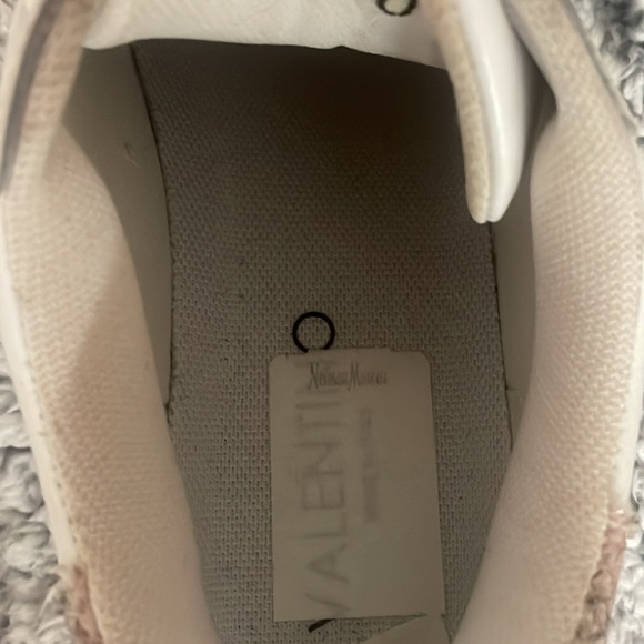 Valentino White/Pink Sneakers with Snake Skin detailing by Mario Valentino - Picture 16 of 16